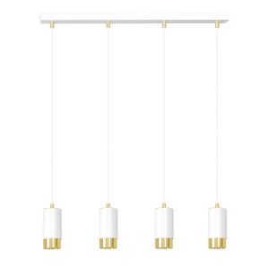 Lampa Wisząca Fumiko 4 Wh/Gold 752583 Lampa Wisząca Fumiko 4 Wh/Gold 752583