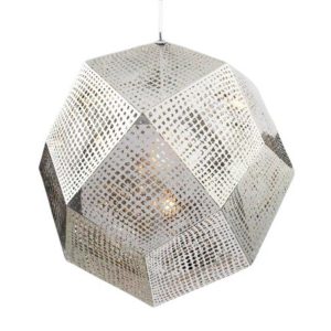 LAMPA WISZĄCA FUTURI STAR srebrna 32cm STALOWA 210810 LAMPA WISZĄCA FUTURI STAR srebrna 32cm STALOWA 210810