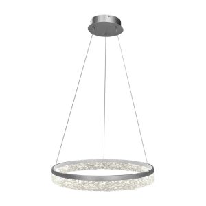 Lampa wisząca GALA inox LED 1x25W Neutralna biel 2000lm Milagro 836318