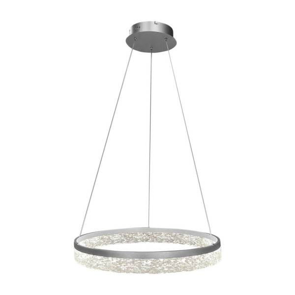 Lampa wisząca GALA inox LED 1x25W Neutralna biel 2000lm Milagro 836318