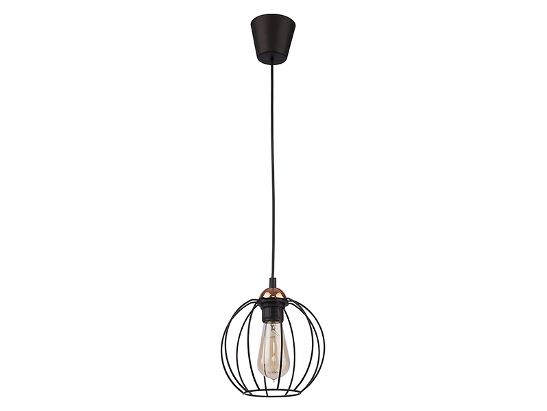 Lampa wisząca Galaxy metalowa czarna 22065