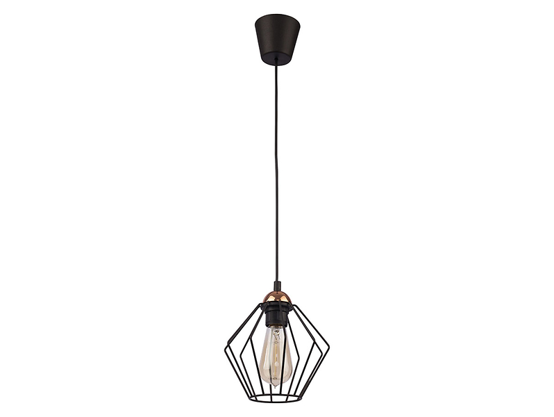 Lampa wisząca Galaxy metalowa czarna 22064