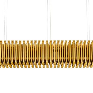 Lampa wisząca GALLIANO LONG ciemne złoto – aluminium 148351