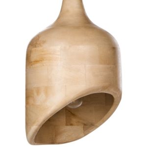 Lampa wisząca GANDAKI Drewno mango Jasnobrązowy 716083
