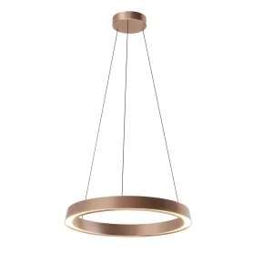 Lampa Wisząca Garta LED szczotkowane różowe złoto PL0149 570571 Lampa Wisząca Garta LED szczotkowane różowe złoto PL0149 570571