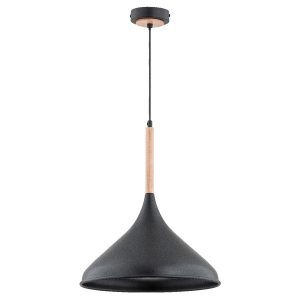 Lampa wisząca GASOLINA czarna-jasne drewno 1xE27x15W IP20 Alfa 1026916 Lampa wisząca GASOLINA czarna-jasne drewno 1xE27x15W IP20 Alfa 1026916