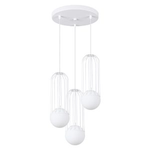 Lampa wisząca GELIDA biała 3xG9x8W wym:115x34x34cm IP20 Pure Lume 1019129 Lampa wisząca GELIDA biała 3xG9x8W wym:115x34x34cm IP20 Pure Lume 1019129