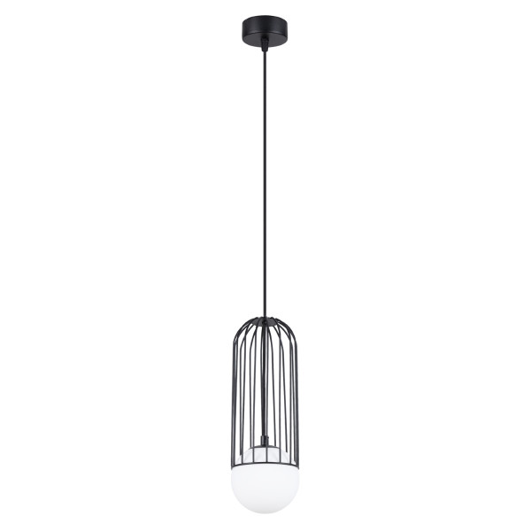 Lampa wisząca GELIDA czarna 1xG9x8W wym:115x12x12cm IP20 Pure Lume 1019236