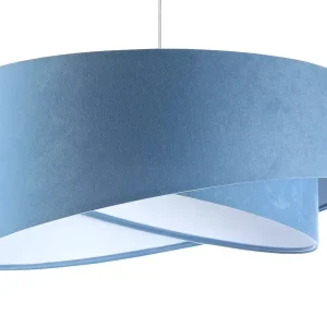 Lampa wisząca GEMSTONE błękitna/biała 391684 Lampa wisząca GEMSTONE błękitna/biała 391684