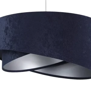 Lampa wisząca GEMSTONE granatowa/srebrna 391551 Lampa wisząca GEMSTONE granatowa/srebrna 391551