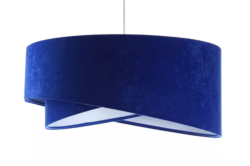 Lampa wisząca GEMSTONE niebieska/biała 391450