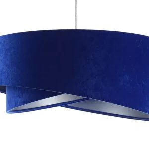 Lampa wisząca GEMSTONE niebieska/srebrna 391131 Lampa wisząca GEMSTONE niebieska/srebrna 391131