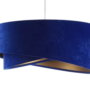 Lampa wisząca GEMSTONE niebieska/złota 391518 Lampa wisząca GEMSTONE niebieska/złota 391518