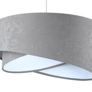Lampa wisząca GEMSTONE szara/biała 391487 Lampa wisząca GEMSTONE szara/biała 391487