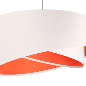 Lampa wisząca GEMSTONE WHITE biała/pomarańczowa 391465 Lampa wisząca GEMSTONE WHITE biała/pomarańczowa 391465