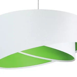 Lampa wisząca GEMSTONE WHITE biała/zielona 391685 Lampa wisząca GEMSTONE WHITE biała/zielona 391685