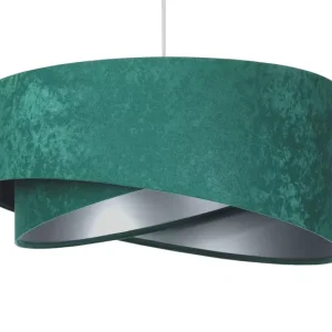 Lampa wisząca GEMSTONE zielona/srebrna 391120 Lampa wisząca GEMSTONE zielona/srebrna 391120