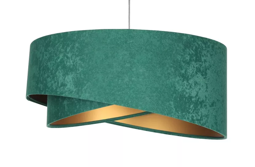 Lampa wisząca GEMSTONE zielona/złota 391453