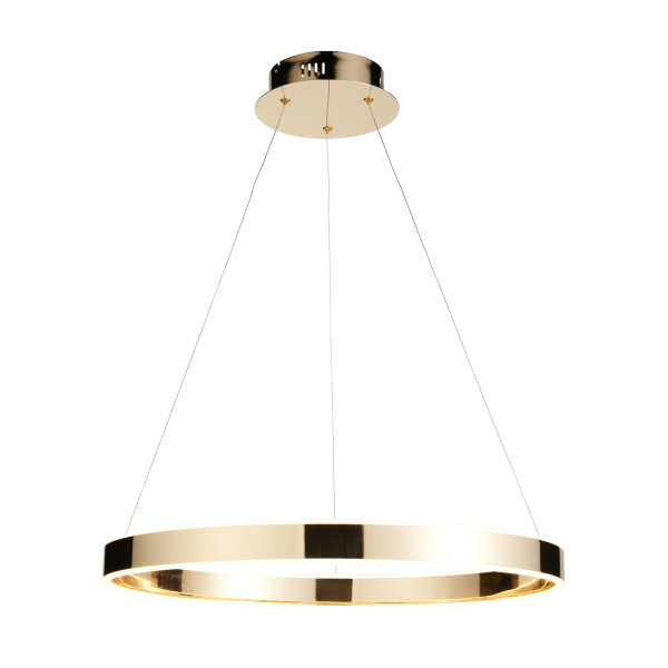 Lampa wisząca GEN złota LED 42W biały ciepły 2450lm IP20 Endon 1018940