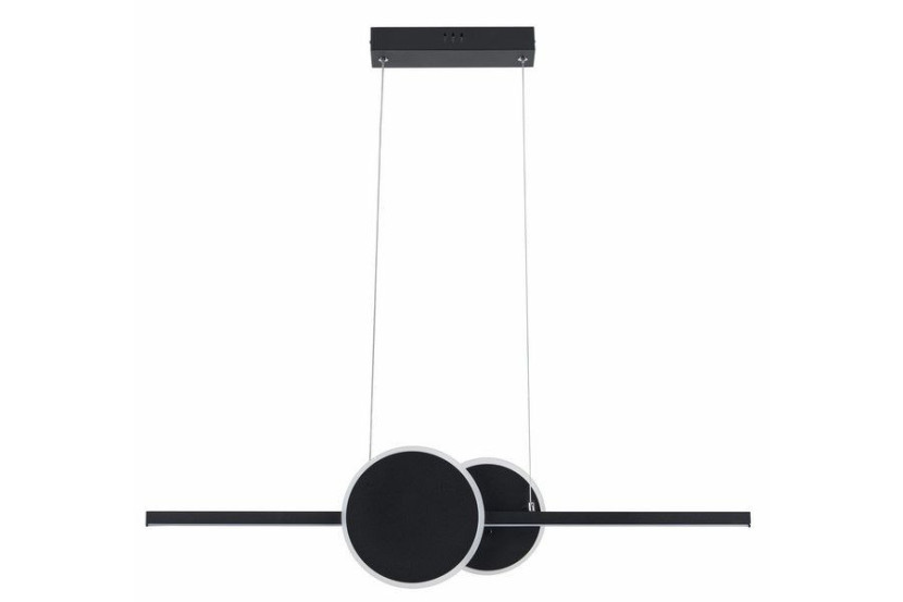 Lampa wisząca Gendra czarna LED 1x23W Neutralna biel 1840lm Reality 846407