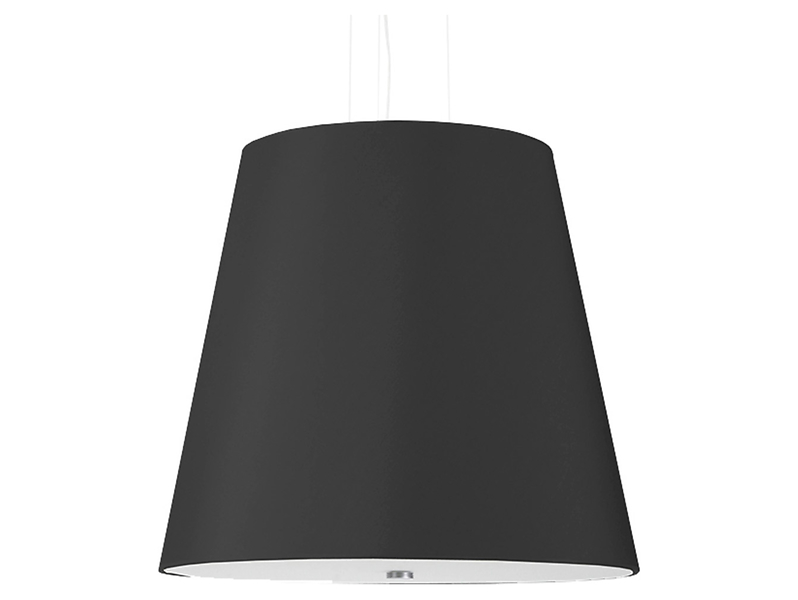 Lampa wisząca Geneve 3-punktowa tkaninowa czarna 39206
