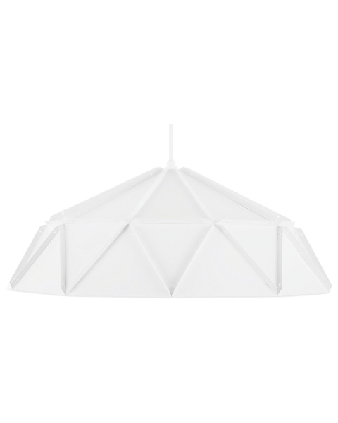 Lampa wisząca geometryczna trójkąty biała 60775