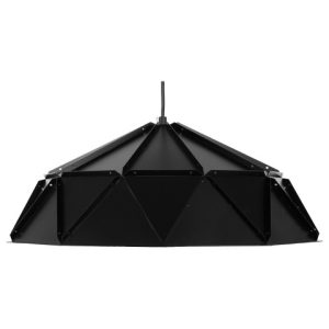 Lampa wisząca geometryczna trójkąty czarna 60729 Lampa wisząca geometryczna trójkąty czarna 60729