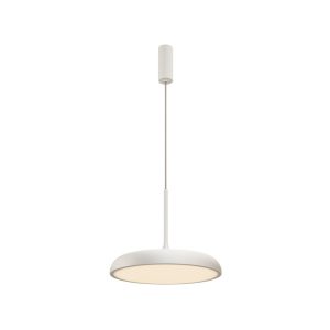 Lampa wisząca Gerhard biała LED 1x26W Ciepła biel 1400lm Maytoni 849496 Lampa wisząca Gerhard biała LED 1x26W Ciepła biel 1400lm Maytoni 849496