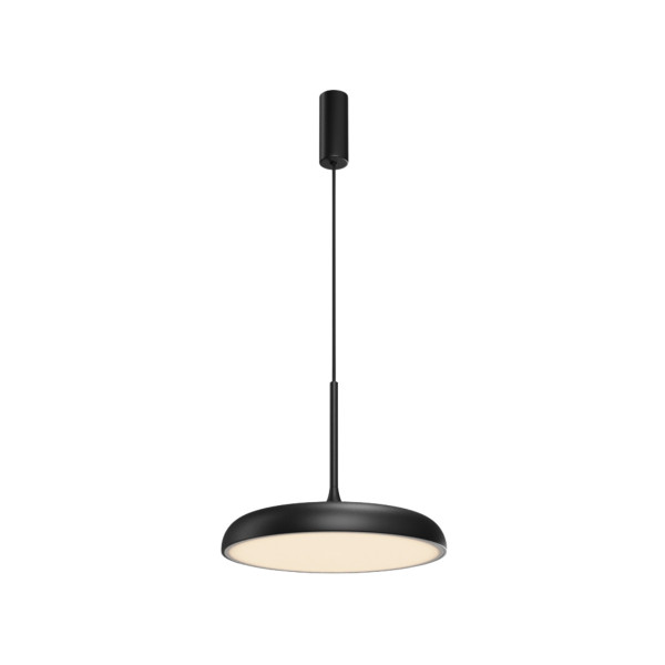 Lampa wisząca Gerhard czarna LED 1x26W Ciepła biel 1400lm Maytoni 849300