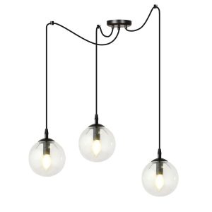 Lampa Wisząca Gigi 3 Bl Transparent 752633 Lampa Wisząca Gigi 3 Bl Transparent 752633
