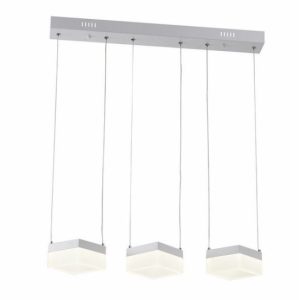 Lampa wisząca Gina biała LED 3x12W Neutralna biel 1820lm Reality 846184 Lampa wisząca Gina biała LED 3x12W Neutralna biel 1820lm Reality 846184