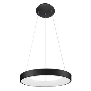 Lampa wisząca Giulia czarna LED 40W 4000K 2200lm Italux 1019362