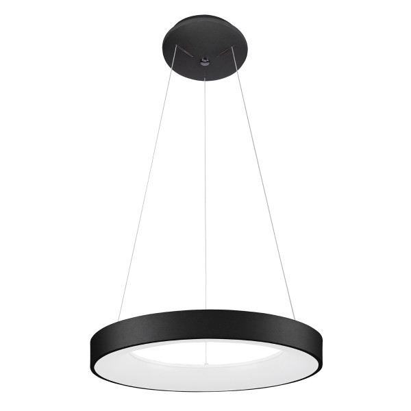 Lampa wisząca Giulia czarna LED 40W 4000K 2200lm Italux 1019362