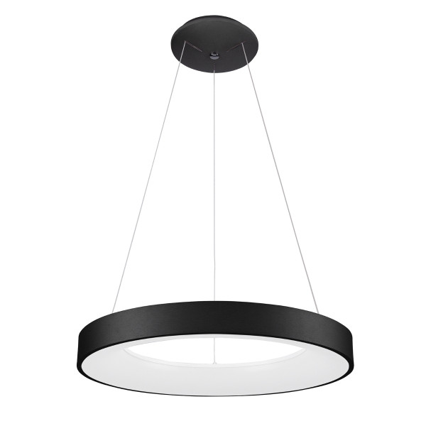 Lampa wisząca Giulia czarna LED 50W 4000K 2750lm Italux 1019341