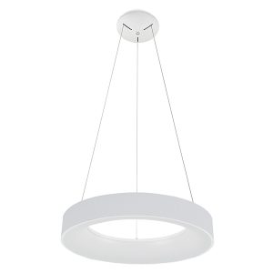 Lampa wisząca Giulia LED aluminiowa biała 34855