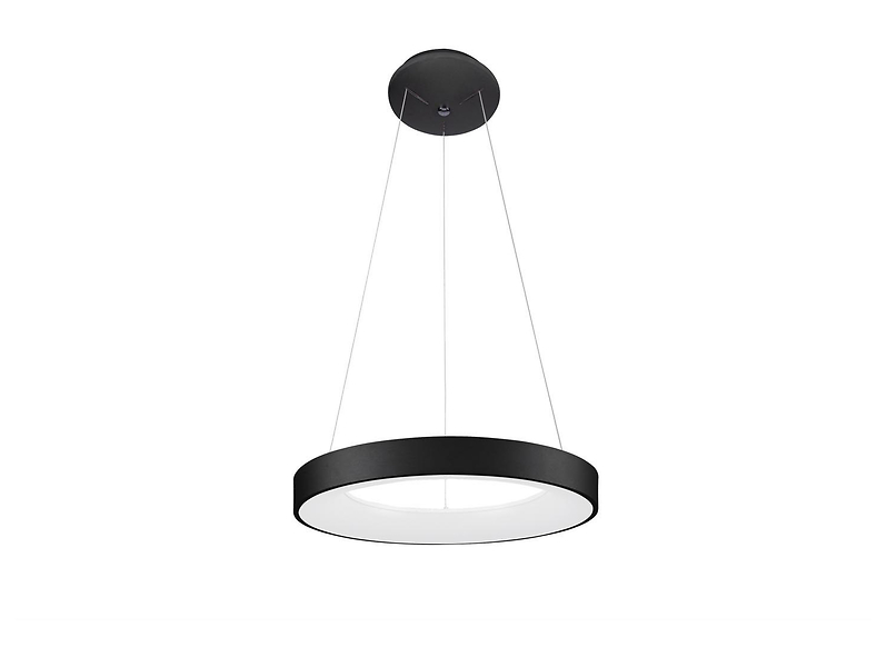 Lampa wisząca Giulia LED aluminiowa czarna 34946