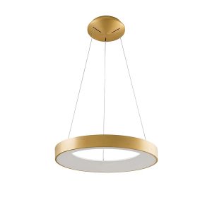 Lampa wisząca Giulia LED aluminiowa złota 34948 Lampa wisząca Giulia LED aluminiowa złota 34948