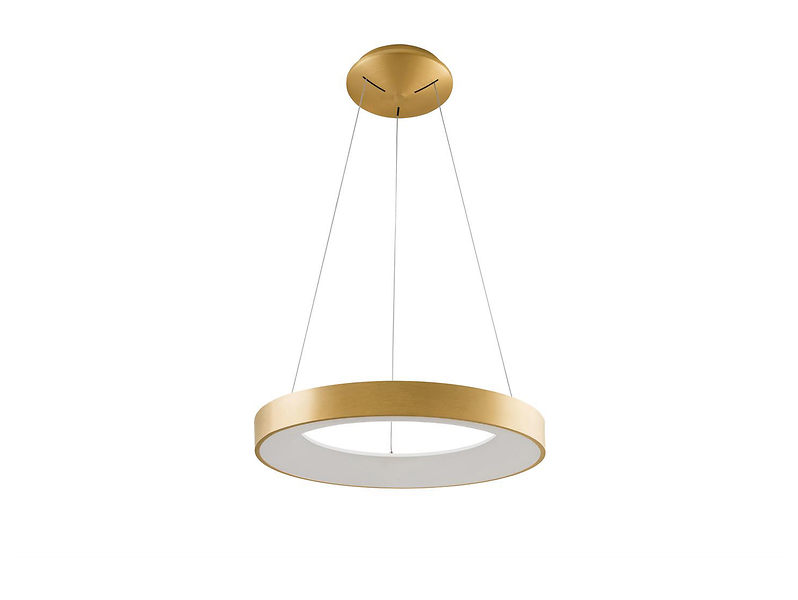 Lampa wisząca Giulia LED aluminiowa złota 34948