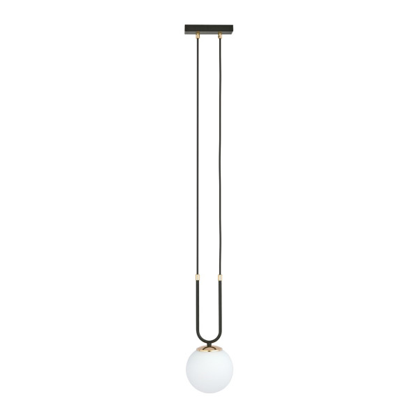 Lampa Wisząca Glam 1 Black/Opal 752611