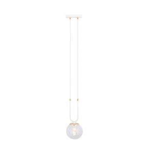 Lampa Wisząca Glam 1 White/Transparent 752641 Lampa Wisząca Glam 1 White/Transparent 752641