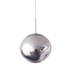 Lampa wisząca GLAM S srebrna 18 cm 1067009 Lampa wisząca GLAM S srebrna 18 cm 1067009