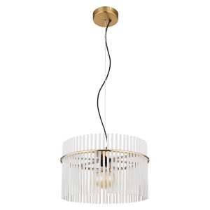 Lampa wisząca Gorley szklana złota 670431 Lampa wisząca Gorley szklana złota 670431