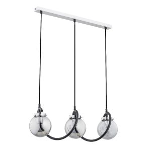 Lampa wisząca GOTTA okalająca klosze lina czarna 3xE14x10W IP20 Alfa 1019079 Lampa wisząca GOTTA okalająca klosze lina czarna 3xE14x10W IP20 Alfa 1019079