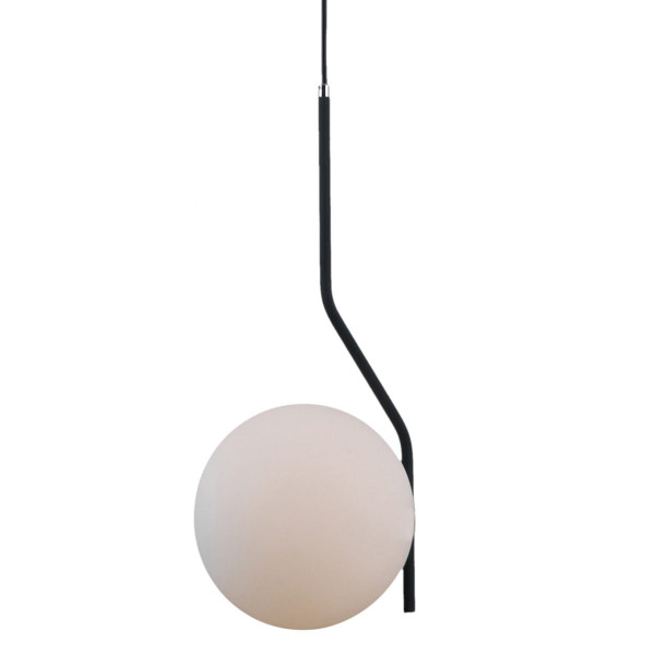 Lampa wisząca grafitowo-biała Carimi 1xE27x5W wym: 100x20x20 cm Italux 861065