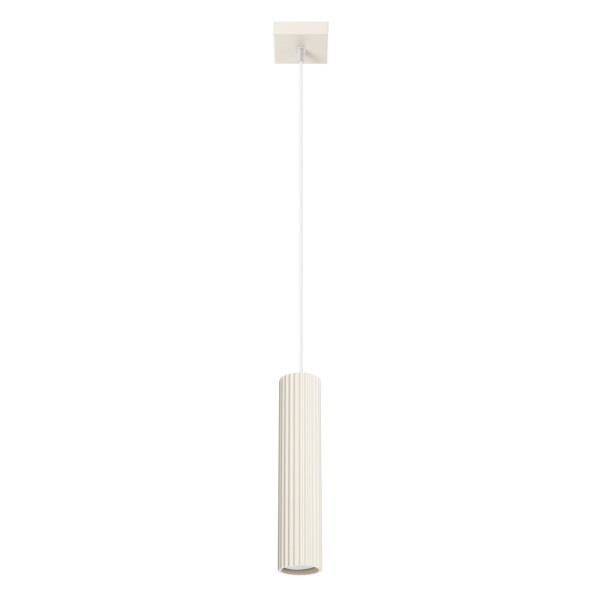Lampa wisząca GRAVIO beżowa 1xGU10x10W wym:118x8x8cm IP20 Pure Lume 1019029