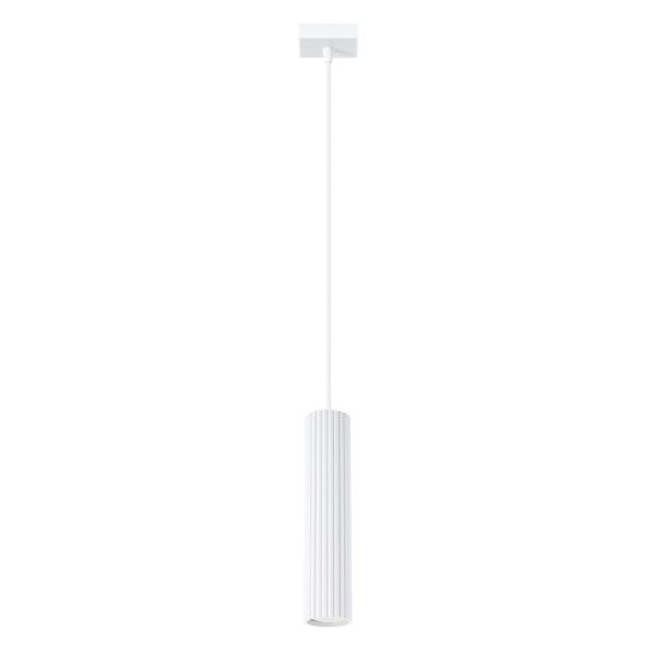 Lampa wisząca GRAVIO biała 1xGU10x10W wym:118x8x8cm IP20 Pure Lume 1018934