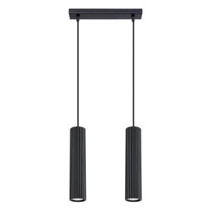 Lampa wisząca GRAVIO czarna 2xGU10x10W wym:90x30x6,5cm IP20 Pure Lume 1019426 Lampa wisząca GRAVIO czarna 2xGU10x10W wym:90x30x6,5cm IP20 Pure Lume 1019426