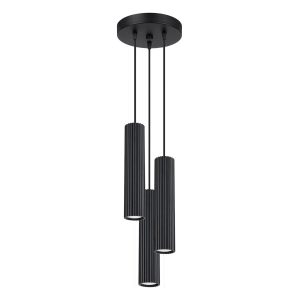 Lampa wisząca GRAVIO czarna 3xGU10x10W wym:108×19,5×19,5cm IP20 Pure Lume 1019158 Lampa wisząca GRAVIO czarna 3xGU10x10W wym:108×19,5×19,5cm IP20 Pure Lume 1019158