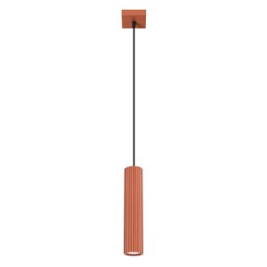 Lampa wisząca GRAVIO ochra czerwono-czarna 1xGU10x10W IP20 Pure Lume 1019002 Lampa wisząca GRAVIO ochra czerwono-czarna 1xGU10x10W IP20 Pure Lume 1019002
