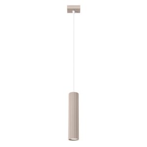 Lampa wisząca GRAVIO taupe-biała 1xGU10x10W wym:118x8x8cm IP20 Pure Lume 1018959